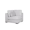 Heather Corner Arm Sectional Light Grey